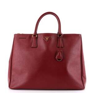 Prada Double Zip Lux Tote Saffiano #253713P10B